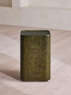 Dawson Side Table - Oak Burl - Olive - Listing Image