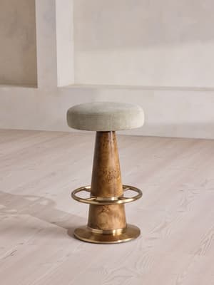 Killian Barstool - Linen Chenille - Stone - US - Listing Image