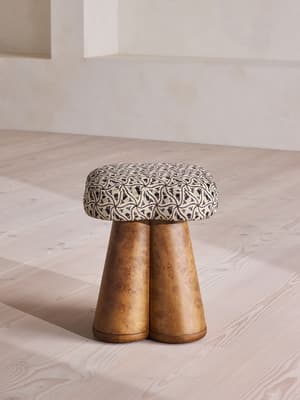 Albany Footstool - Murphy Jacquard - UK - Listing Image