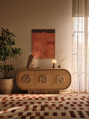Samson Sideboard - Terra Bianca Marble - Hover Image