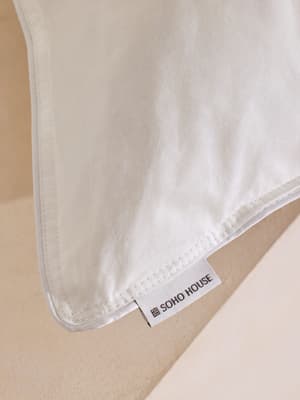 House Microdown Square Pillow - Hover Image