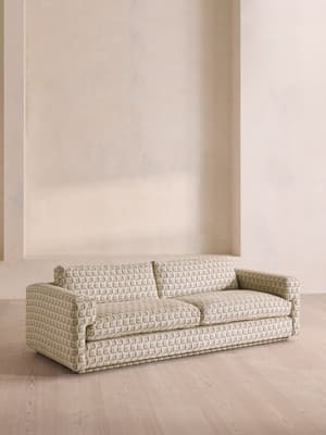 Mossley Three Seater Sofa - Theron Jacquard - US - Hover Image