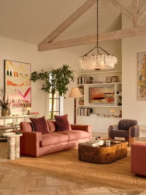 Mossley Three Seater Sofa - Linen - Sienna - US - Listing Image