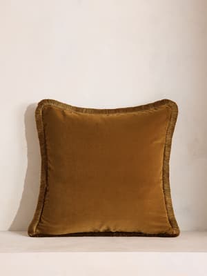 Margeaux Square Cushion - Mustard - Listing Image
