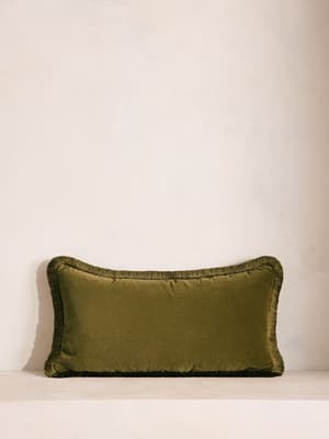Margeaux Oblong Cushion - Olive - Listing Image