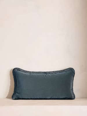 Margeaux Oblong Cushion - Grey Blue - Listing Image