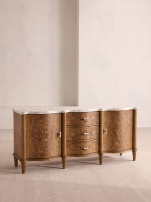 Valerie Sideboard - Arabescato Corchia Marble - Hover Image