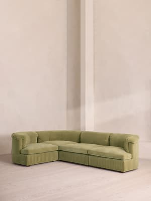 Oona Sectional Sofa - L-Shape Sofa - Velvet Lichen - US - Listing Image
