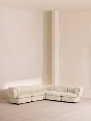Rava Modular Sofa - Corner Sofa - Linen - Bisque - Listing Image