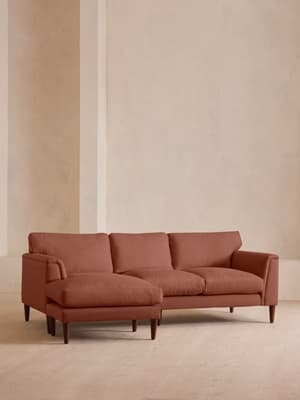 Reya Chaise-end Sofa - Linen - Sienna - US - Hover Image