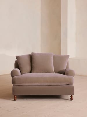 Audrey Loveseat - Velvet - Taupe - Listing Image