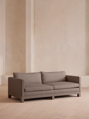 Ashford Three Seater Sofa - Linen - Mushroom - US - Listing Image