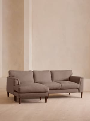 Reya Chaise-end Sofa - Linen - Mushroom - US - Hover Image