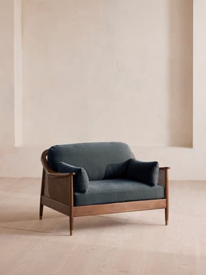 Atlanta Loveseat - Velvet - Grey Blue - US - Listing Image