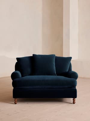 Audrey Loveseat - Velvet - Royal Blue - US - Hover Image