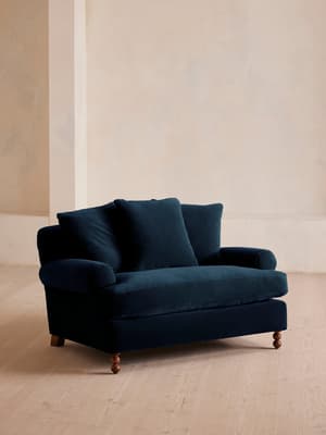 Audrey Loveseat - Velvet - Royal Blue - US - Listing Image