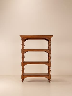 Vintage Carved Tiered Shelving Unit - Belgium - Listing Image