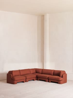 Odell Modular Sofa - Corner Sofa - Linen - Sienna - Listing Image