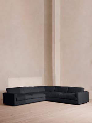 Mossley Corner Sofa - Linen - Indigo - Listing Image