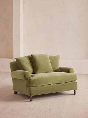 Audrey Loveseat - Velvet Lichen - Listing Image
