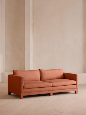 Ashford Three Seater Sofa - Linen - Antique Rose - US - Listing Image