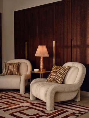 Ellis Chair - Boucle Natural - Hover Image