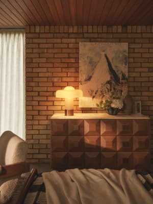 Giovanni Table Lamp - Large - Cream US - Listing Image