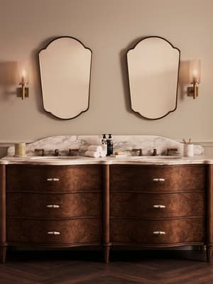 Valerie Double Vanity - Arabescato Corchia Marble - Listing Image