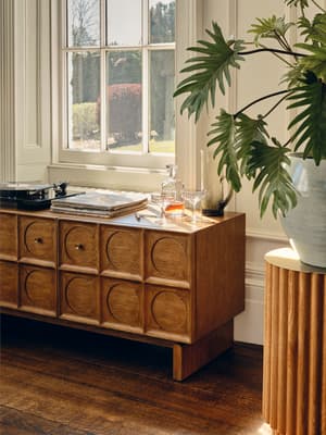 Marcel Media Unit - Medium Oak - Listing Image