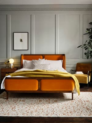 Belsa Bed - Emperor - Tangerine - Listing Image