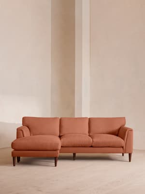 Reya Chaise-end Sofa - Linen - Antique Rose - US - Listing Image