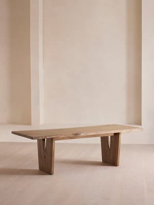 Calne Dining Table - Light Oak - 240cm - Listing Image