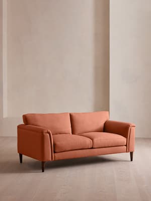 Reya Two Seater Sofa - Linen - Antique Rose - US - Listing Image