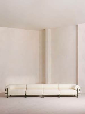 Gaspard Sofa - Five-Seater Sofa - Off White - Hover Image