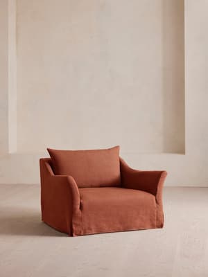 Roma Loveseat - Linen - Antique Rose - US - Hover Image