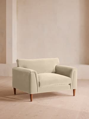 Reya Loveseat - Velvet - Porcelain - US - Listing Image