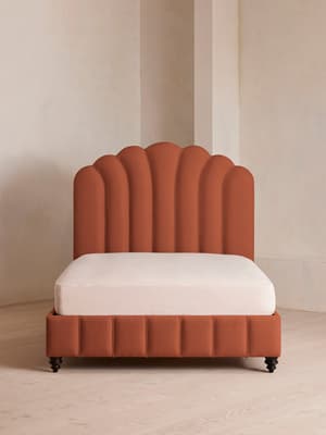 Manette Bed - Full - Linen - Antique Rose - US - Hover Image