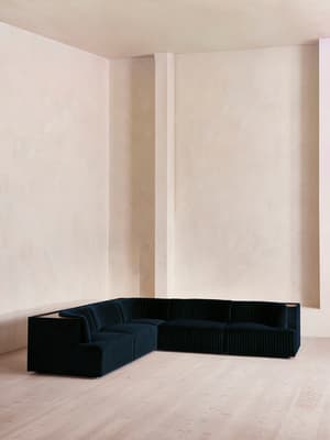 Hamish Modular Sofa - Corner Sofa - Velvet - Royal Blue - Listing Image