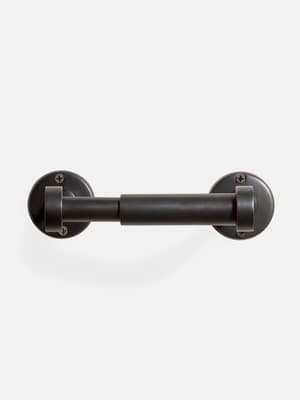 Randolph Bar Toilet Roll Holder - Blackened Brass - Listing Image