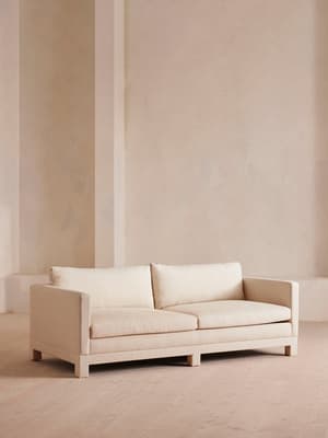 Ashford Three Seater Sofa - Linen - Bisque - Listing Image