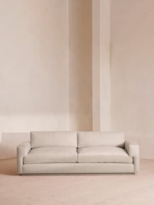 Mossley Three Seater Sofa - Linen - Bisque - US - Listing Image