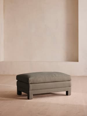 Ashford Ottoman - Linen - Mushroom - US - Hover Image