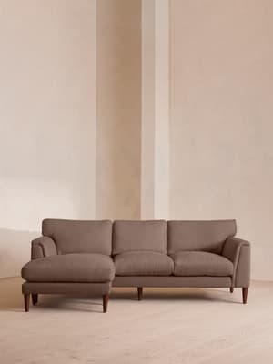 Reya Chaise-end Sofa - Linen - Mushroom - US - Listing Image