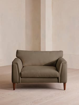 Reya Loveseat - Linen - Mushroom - US - Hover Image