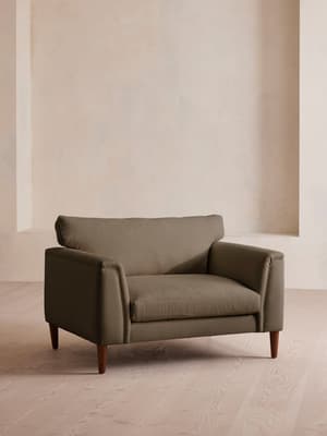 Reya Loveseat - Linen - Mushroom - US - Listing Image