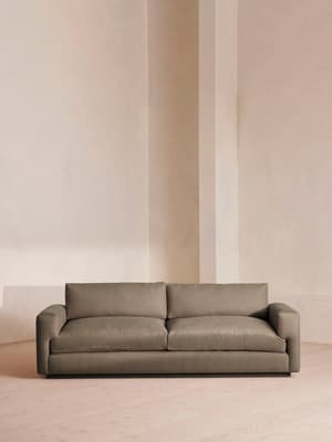 Mossley Three Seater Sofa - Linen - Mushroom - Listing Image