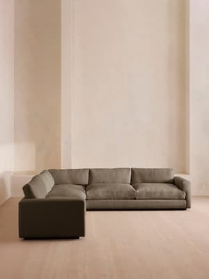 Mossley Corner Sofa - Linen - Mushroom - Listing Image