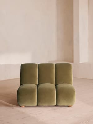 Noelle Modular Armchair - Velvet Lichen - UK - Listing Image