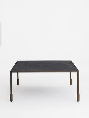 Portnall Square Coffee Table - Black Marquina Marble - Listing Image