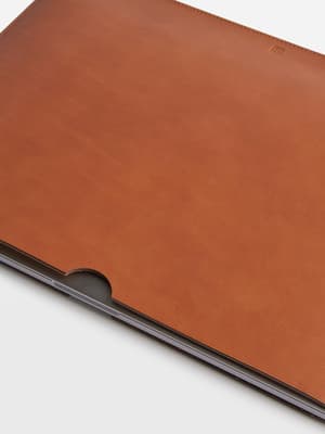 Paradise Row Laptop Sleeve - Tan - Hover Image